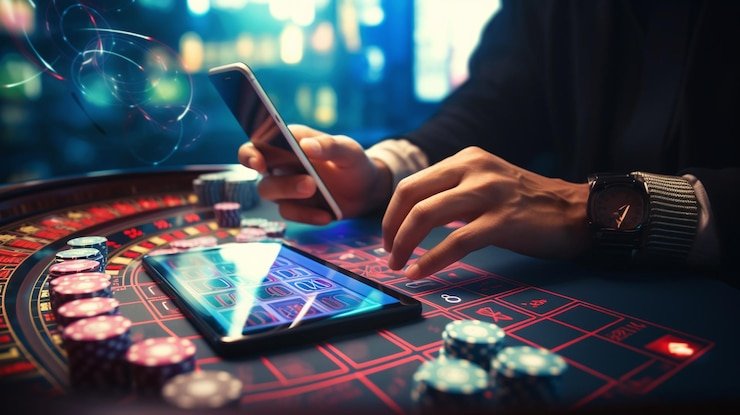 Meja kasino langsung Vivo di layar ponsel